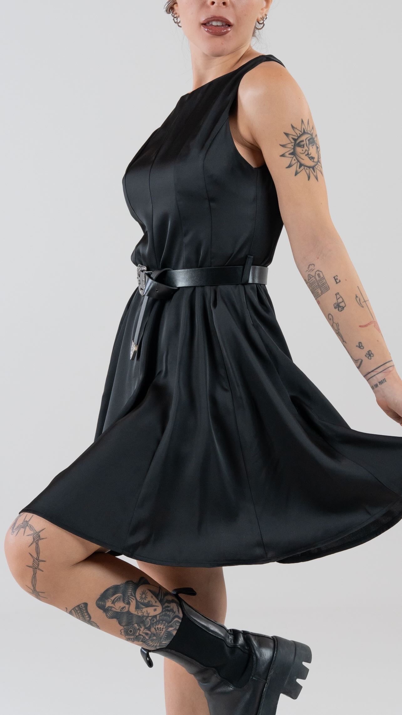 Abito in raso - Alma Shop