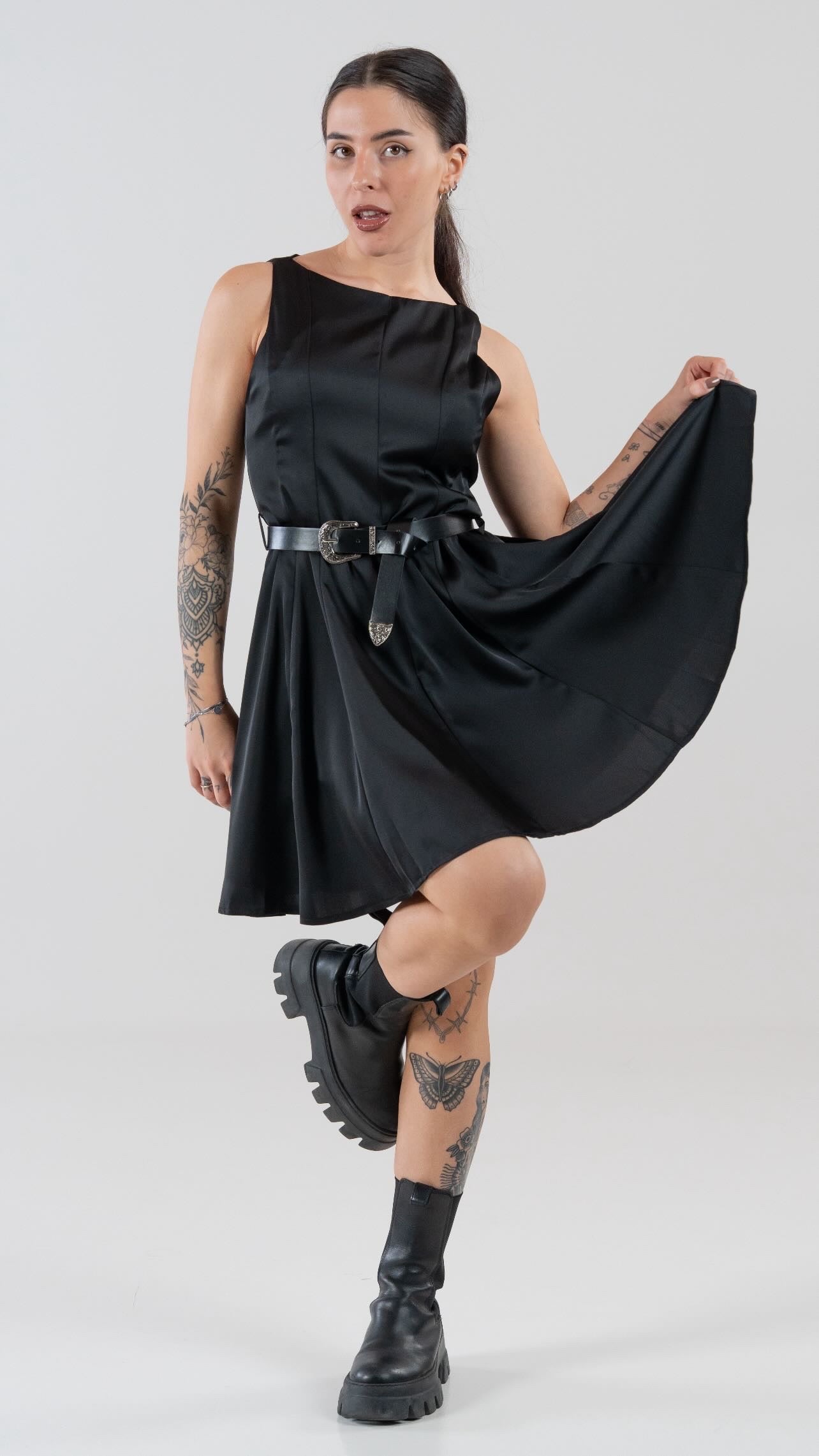 Abito in raso - Alma Shop